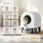 95L Automatic Smart Cat Litter Box Self Cleaning Fully 2 | PricZone 95L Automatic Smart Cat Litter Box Self Cleaning Fully 2 | PricZone