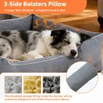 Orthopedic Dog Beds Dark Grey Pet Sofa Cushion 8 | PricZone Orthopedic Dog Beds Dark Grey Pet Sofa Cushion 8 | PricZone