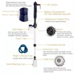 Electric Aquarium Water Change Pump Cleaning Tools Gravel 4 | PricZone Electric Aquarium Water Change Pump Cleaning Tools Gravel 4 | PricZone
