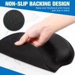 Ergonomic Mouse Pad and Keyboard Set with Wrist Support 4 | PricZone Ergonomic Mouse Pad and Keyboard Set with Wrist Support 4 | PricZone