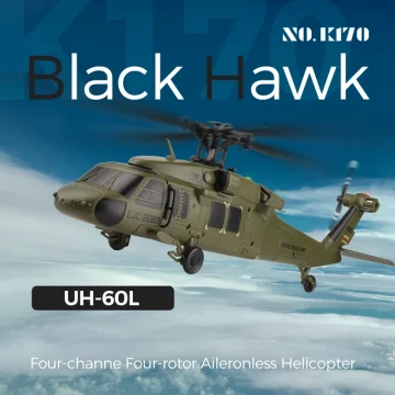 K170 RC UH-60L 4 Channel Remote Control Helicopter 2
