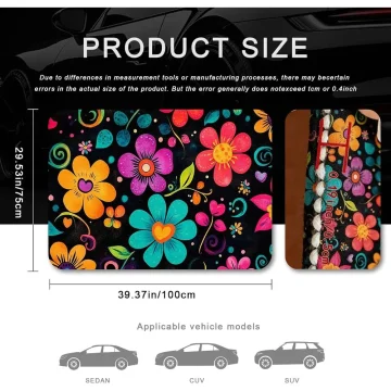 Multicolor Car Trunk Mat for All Weather Protection 2