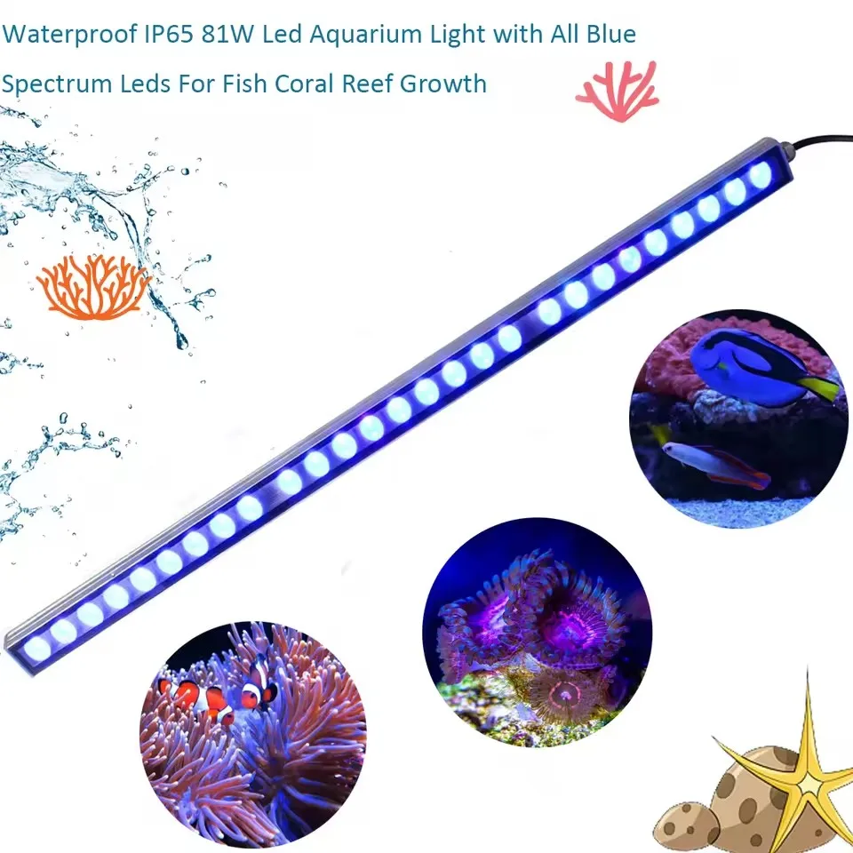Populargrow 85Cm Light LED Strip Length 81W Aquarium Lamp 4 | PricZone Populargrow 85Cm Light LED Strip Length 81W Aquarium Lamp 4 | PricZone