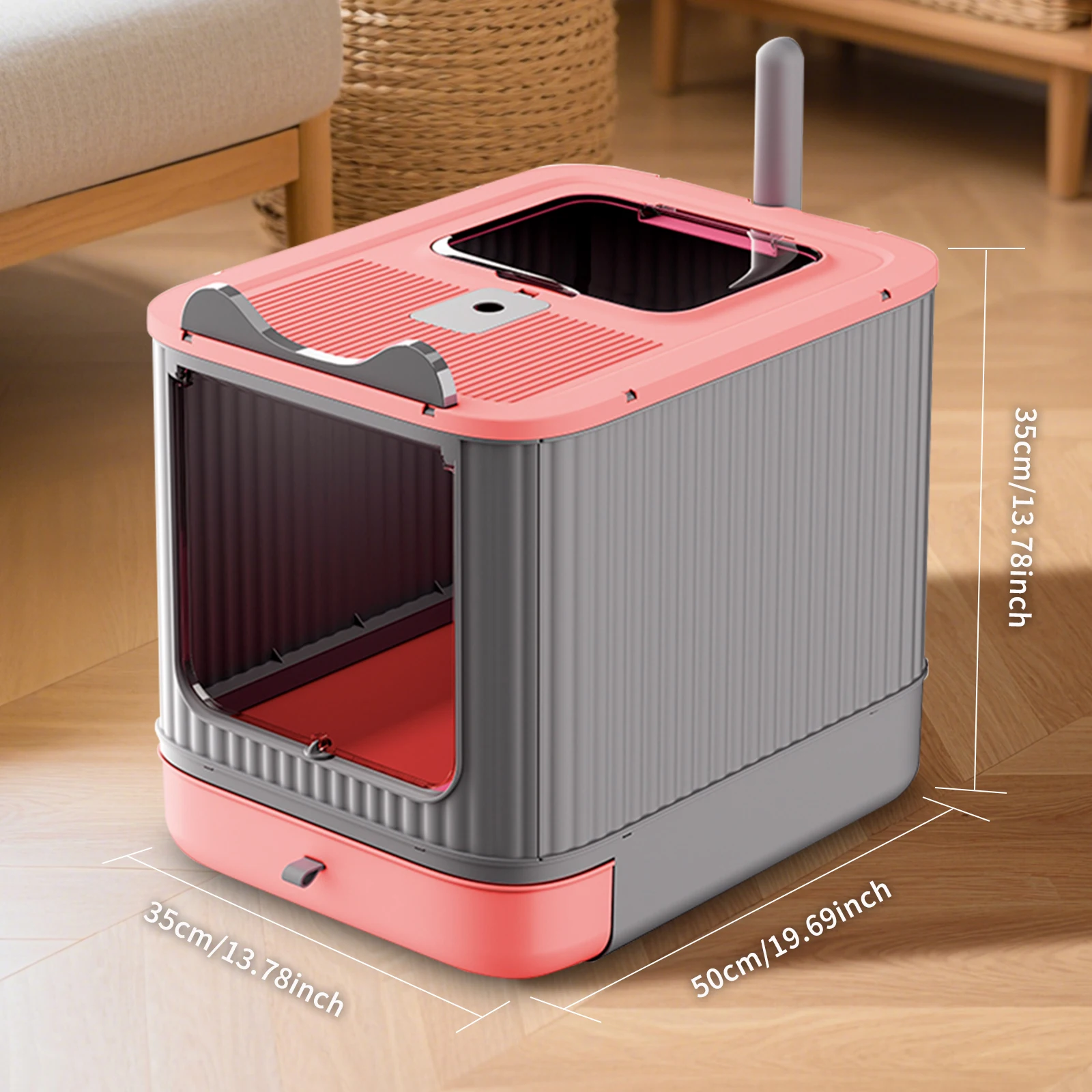 Enclosed Cat Litter Box Furniture Extra Large 8 | PricZone Enclosed Cat Litter Box Furniture Extra Large 8 | PricZone