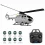 Axis Gyro Stabilization RC Helicopter Plane Single