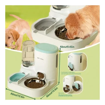 Automatic Cat Water Dispenser Set Detachable Washable 2