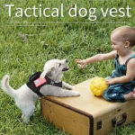 Tactical Puppy Harness Leash Set for Small Dogs Adjustable 5 | PricZone