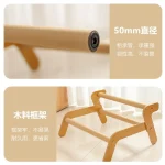 Wooden Pet Bed Sisal Cat Sofa Paw Grinder Nest Four Seasons 4 | PricZone