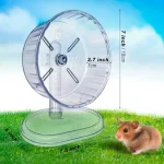 Abs Plastic Ultra Quiet Hamster Wheel for Home Use 5 | PricZone