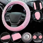 Piece Plush Car Interior Accessories Set Imitation Diamond 7 | PricZone Piece Plush Car Interior Accessories Set Imitation Diamond 7 | PricZone