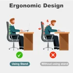 Dual Tilt Keyboard Riser for Desk 4 | PricZone