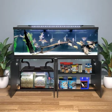 Heavy-Duty Metal Stand for 125-150 Gallon Aquariums 2