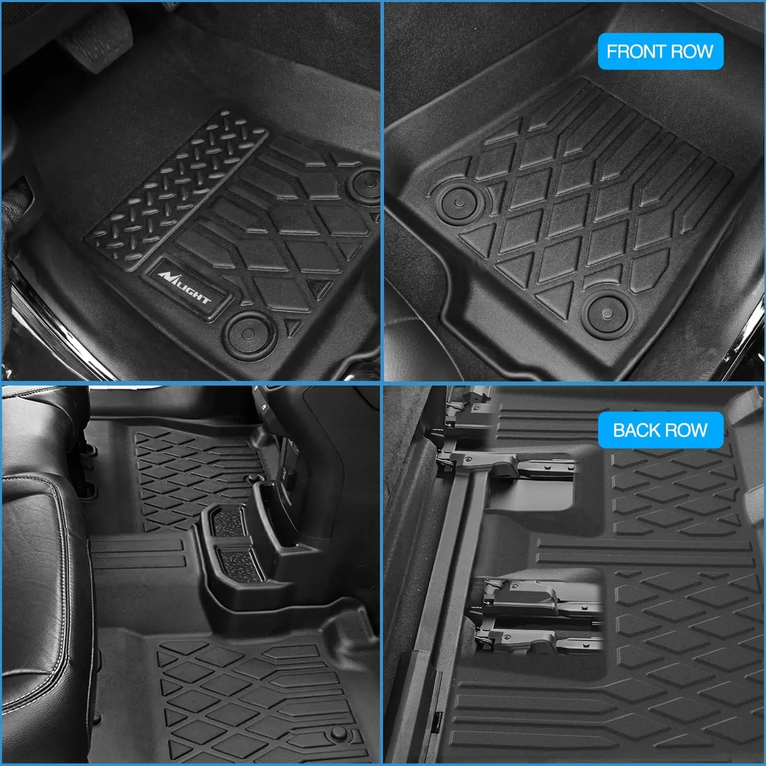 Nilight Chevy Silverado Ev Rst All Weather Floor Mats 7 | PricZone Nilight Chevy Silverado Ev Rst All Weather Floor Mats 7 | PricZone