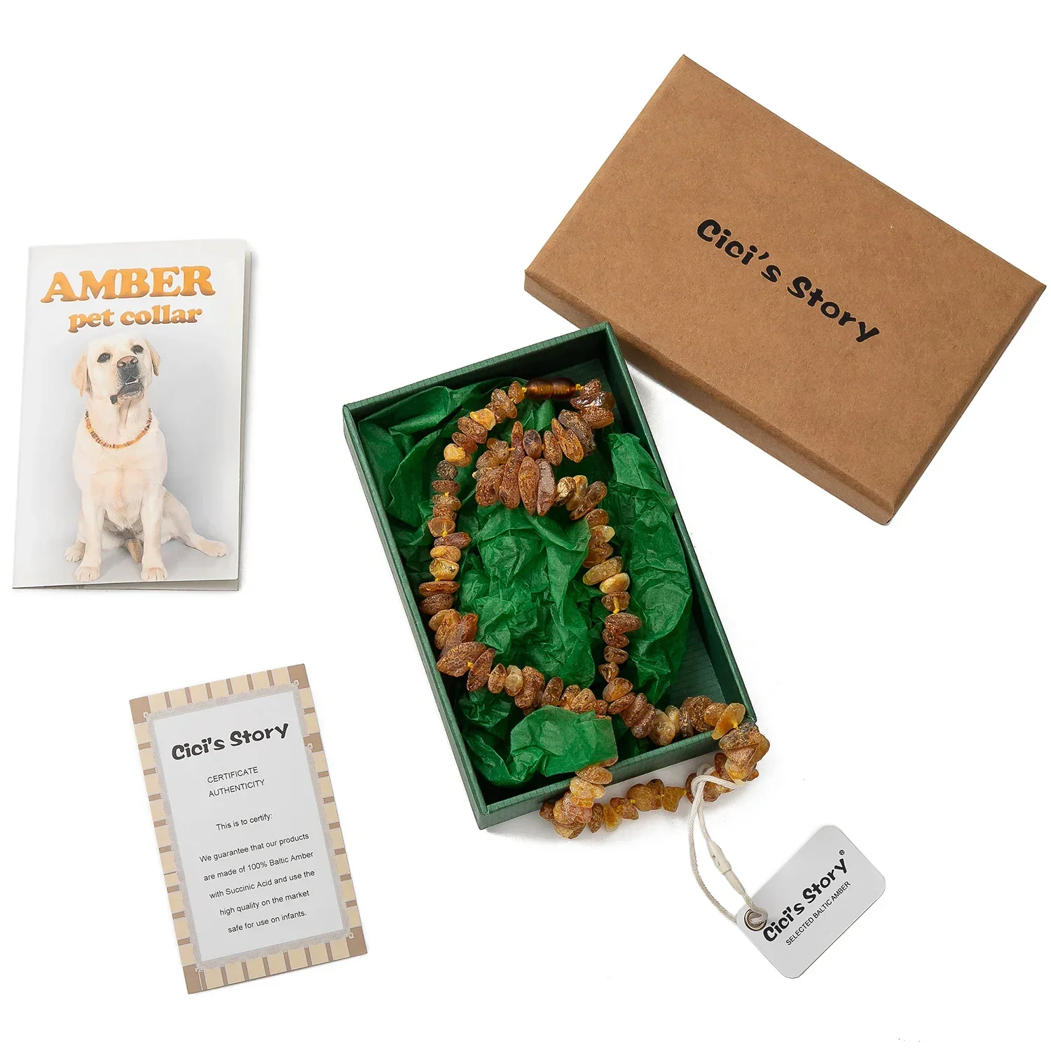 Baltic Amber Flea and Tick Collar for Dogs and Cats Lab 3 | PricZone Baltic Amber Flea and Tick Collar for Dogs and Cats Lab 3 | PricZone