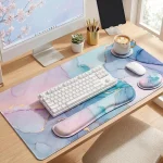 Extended Mouse Pad with Wrist Rest and Desk Keyboard Mat 2 | PricZone
