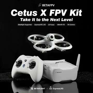 Betafpv Cetus X FPV Kit Racing Drone 3 Radio Transmitter 3