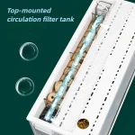 Acrylic Fish Tank with Filter Small Desktop Heating 4 | PricZone