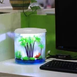 Desktop Small Fish Tank Living Room Household Lazy Acrylic 3 | PricZone