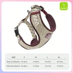 Geometric Pattern Dog Chest Harness and Leash Set 2 | PricZone Geometric Pattern Dog Chest Harness and Leash Set 2 | PricZone