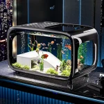 Transparent Luxury Fish Tank Durable Living Room Decoration 1 | PricZone