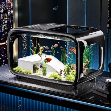 Transparent Luxury Fish Tank Durable Living Room Decoration 1 | PricZone