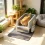 Large Stainless Steel Cat Litter Boxes with Scoop and Mat