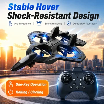 Znlyrion Yl87 Epp Foam Fighter RC Plane with Fixed Altitude 1