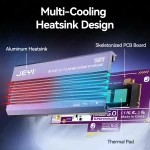 Jeyi Pcie 50 M2 Nvme Expansion Card with Cool Heatsink 5 | PricZone Jeyi Pcie 50 M2 Nvme Expansion Card with Cool Heatsink 5 | PricZone