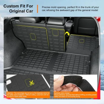 Mazda Cx-5 Trunk Liner with Backrest Mats Tpe Cargo Mat 2