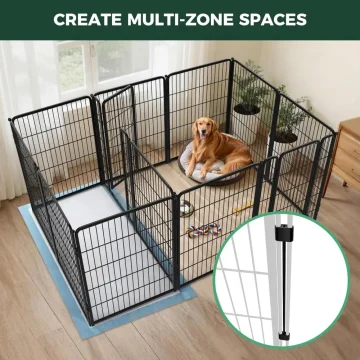 Homeplus Unleashed Indoor Dog Playpen Stress-Free and Safe 2