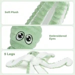 Octopus Design Pet Grinding Teeth Squeaky Plush Toy 4 | PricZone Octopus Design Pet Grinding Teeth Squeaky Plush Toy 4 | PricZone