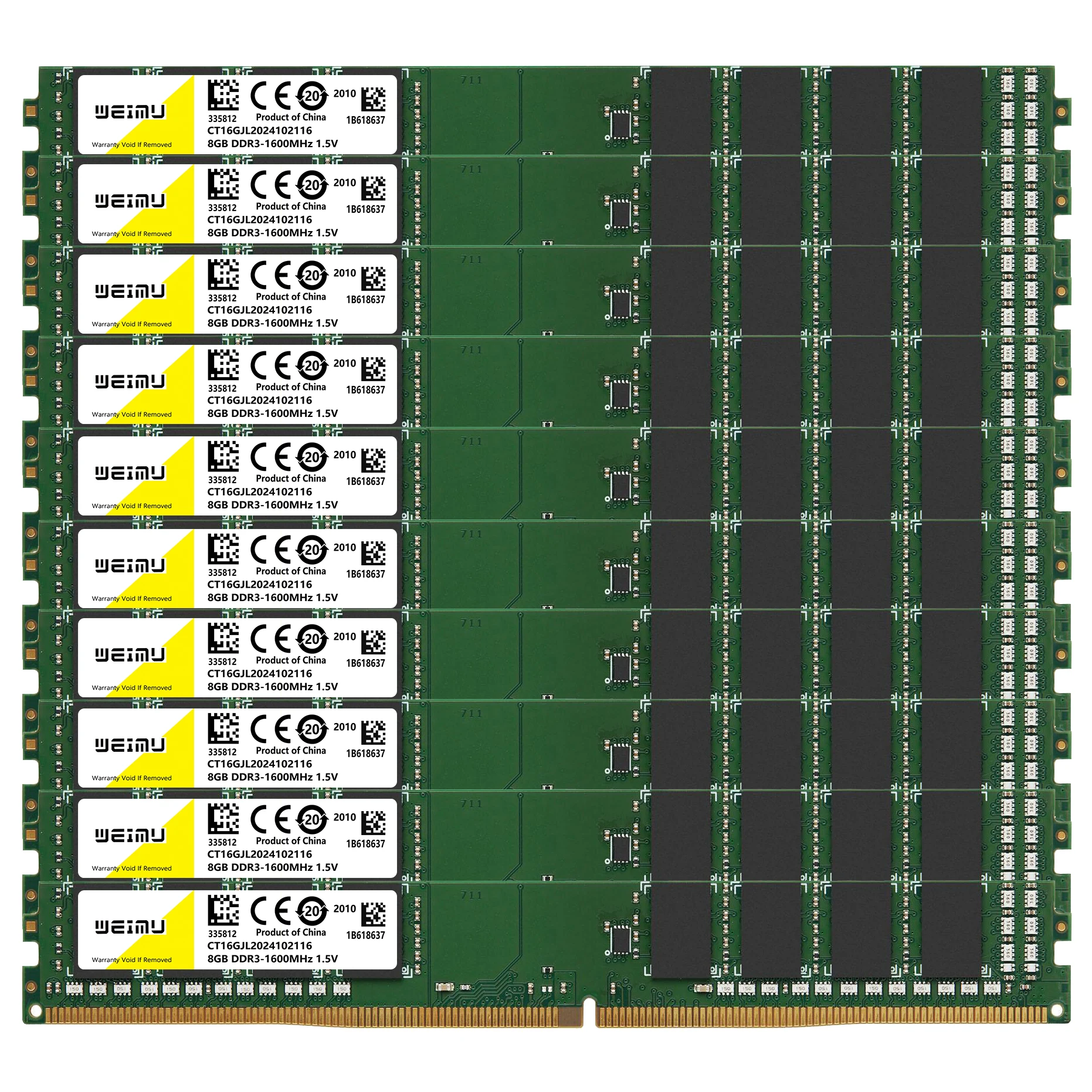 4Gb 8Gb Ddr3 Desktop Memoria RAM 1066 1333 1600Mhz Pc3 15