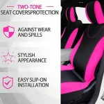17Pcs Car Seat Cover Full Set for Women Universal Fit 6 | PricZone 17Pcs Car Seat Cover Full Set for Women Universal Fit 6 | PricZone