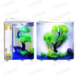 Desktop Small Fish Tank Living Room Household Lazy Acrylic 5 | PricZone
