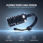 Tishric PCIe X1 To 4Port Expansion Card Converter 4 | PricZone Tishric PCIe X1 To 4 Port Expansion Card Converter 4 | PricZone