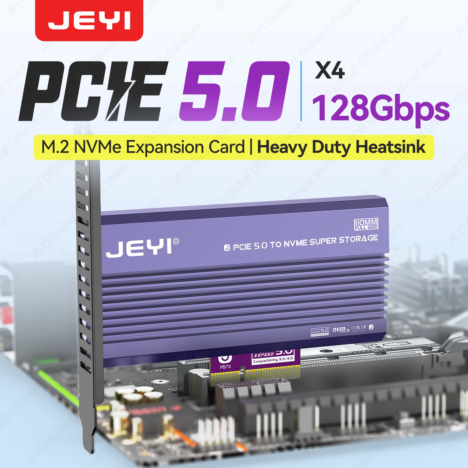 Jeyi Pcie 50 M2 Nvme Expansion Card with Cool Heatsink 1 | PricZone Jeyi Pcie 50 M2 Nvme Expansion Card with Cool Heatsink 1 | PricZone