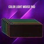 Big Gaming Desk LED Color Light Mouse Pad 4 | PricZone