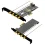 M.2 3G/4G WiFi Card to PCIe x1 Adapter