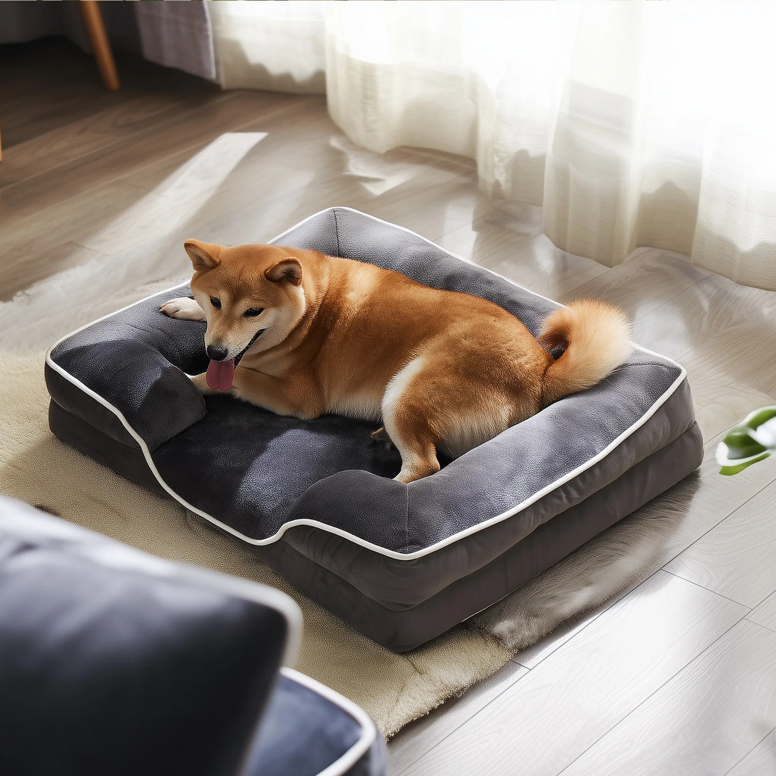 Mcq 42X32 Inch Memory Foam Dog Bed Xl Machine Washable 1 | PricZone Mcq 42X32 Inch Memory Foam Dog Bed Xl Machine Washable 1 | PricZone