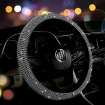 Universal Rhinestone Car Steering Wheel Cover Elastic 1 | PricZone
