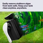 Durable Magnetic Aquarium Brush with Scraper Powerful Glass 5 | PricZone Durable Magnetic Aquarium Brush with Scraper Powerful Glass 5 | PricZone