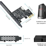 PciE 1X To USB 32 Gen1 TypeE Expansion Card 2 | PricZone Pci E 1X To USB 32 Gen1 Type E Expansion Card 2 | PricZone