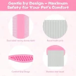 Pet Grooming Comb 6Pack Stainless Steel Flea for Dogs Cats 5 | PricZone Pet Grooming Comb 6 Pack Stainless Steel Flea for Dogs Cats 5 | PricZone
