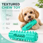 Dog Chew Toys Toothbrush Spiked Roller Stick Durable Rubber 2 | PricZone Dog Chew Toys Toothbrush Spiked Roller Stick Durable Rubber 2 | PricZone