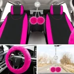 17Pcs Car Seat Cover Full Set for Women Universal Fit 3 | PricZone 17Pcs Car Seat Cover Full Set for Women Universal Fit 3 | PricZone