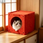 Extra Large Cartoon Cat House All Season Enclosed Rabbit 1 | PricZone
