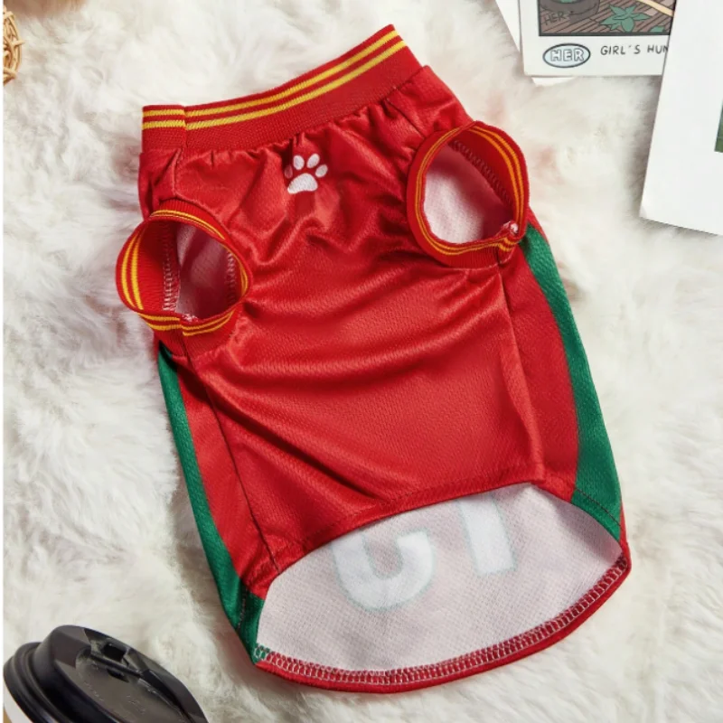 Breathable Dog Clothes Schnauzer Teddy Sport Large Mesh 8
