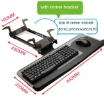 Ergonomic Sliding Tilting XL Size Wrist Rest Keyboard 3 | PricZone Ergonomic Sliding Tilting XL Size Wrist Rest Keyboard 3 | PricZone