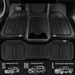 Heavy Duty Rubber Car Floor Mats Waterproof All Weather 4 | PricZone