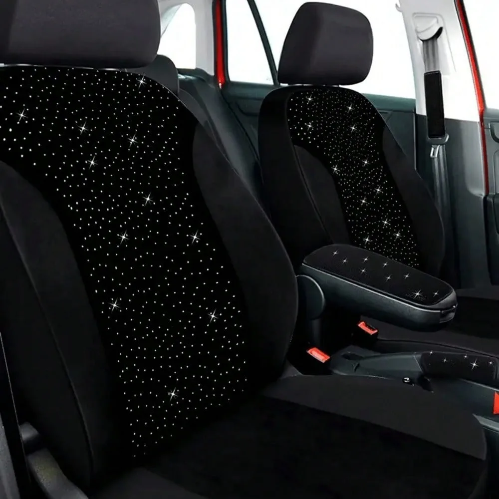 Complete Set Of 5 Shiny Car Seat Covers for Women 3 | PricZone Complete Set Of 5 Shiny Car Seat Covers for Women 3 | PricZone